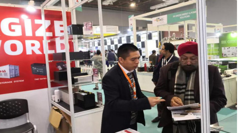 Tianneng Participated in the EV Expo in India