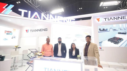 Expand the influence of Tianneng brand by opening up the Indian market